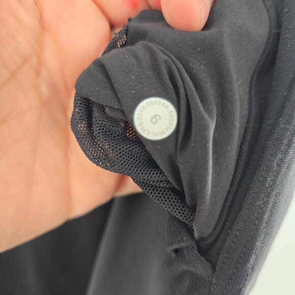 LULULEMON Black pants 6 Ready Set Cargo Pant drawstring big pockets athletic - Picture 4 of 6